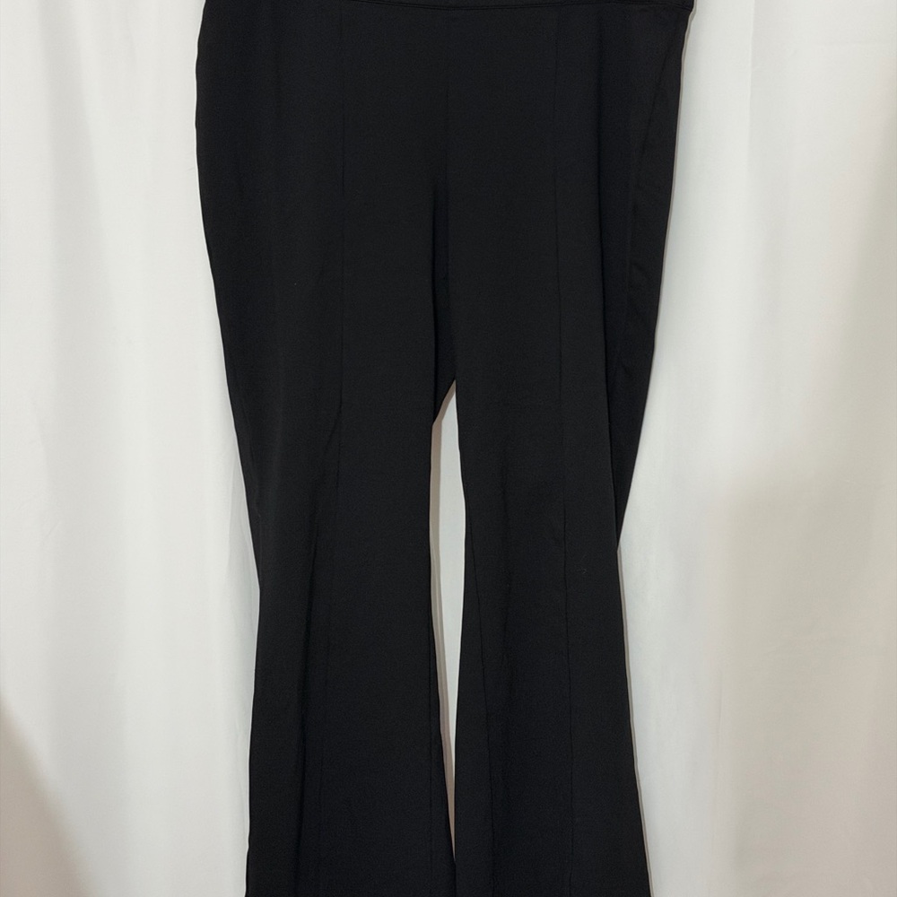 Lane Bryant Classic Black Flare Pants